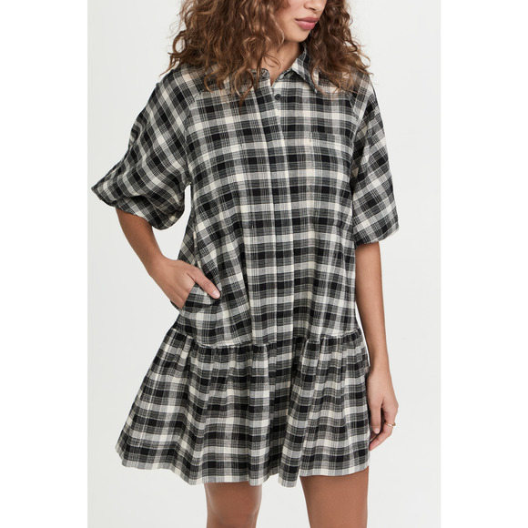 Jonathan Simkhai 'Standard Crissy' Black Mini Dress Size M - Picture 1 of 5